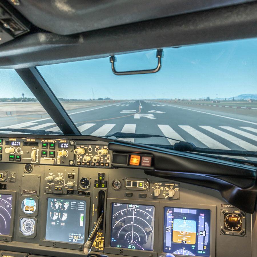 Boeing 737 fliegt zum FMO