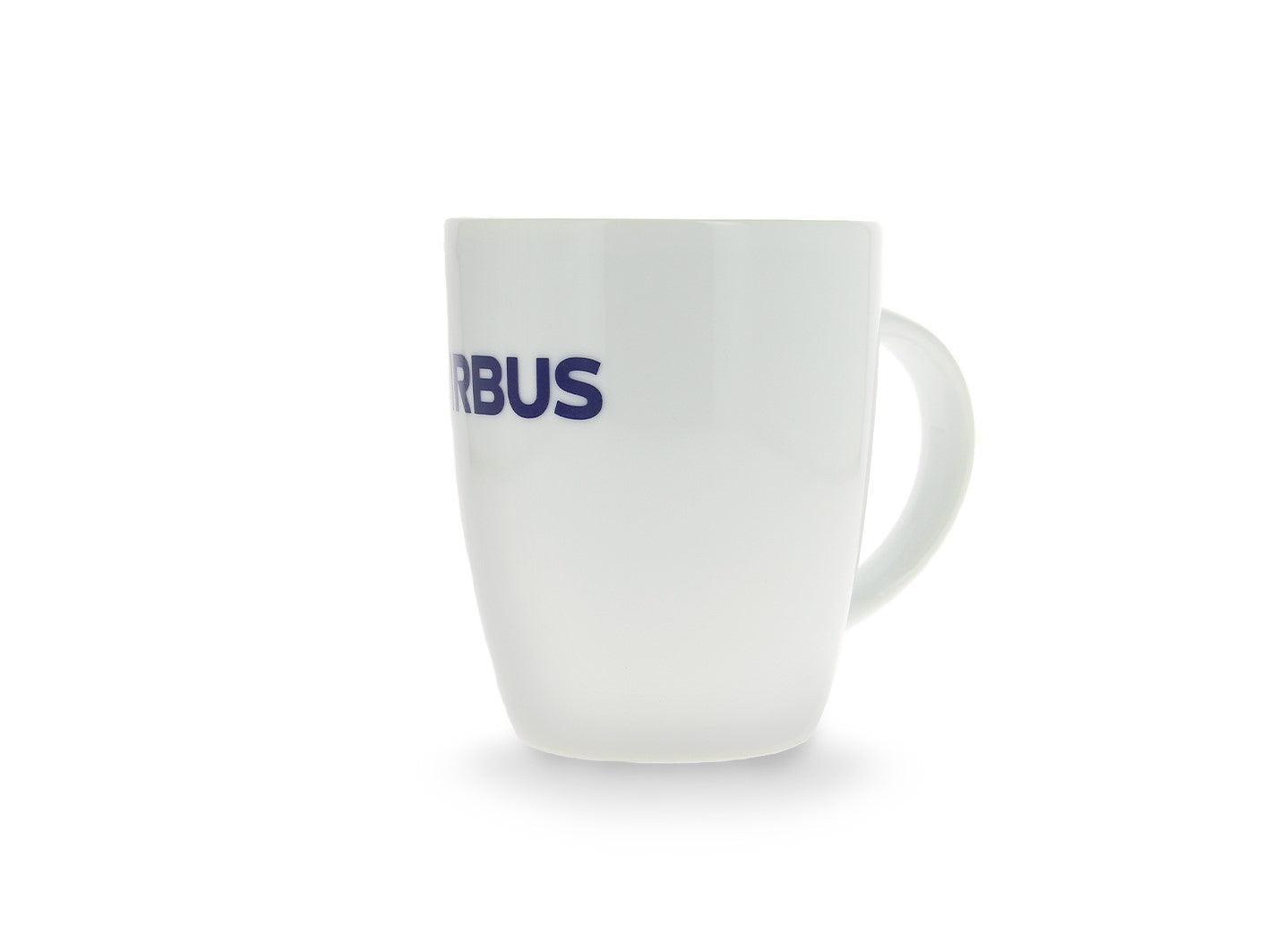 weißer Airbus Becher