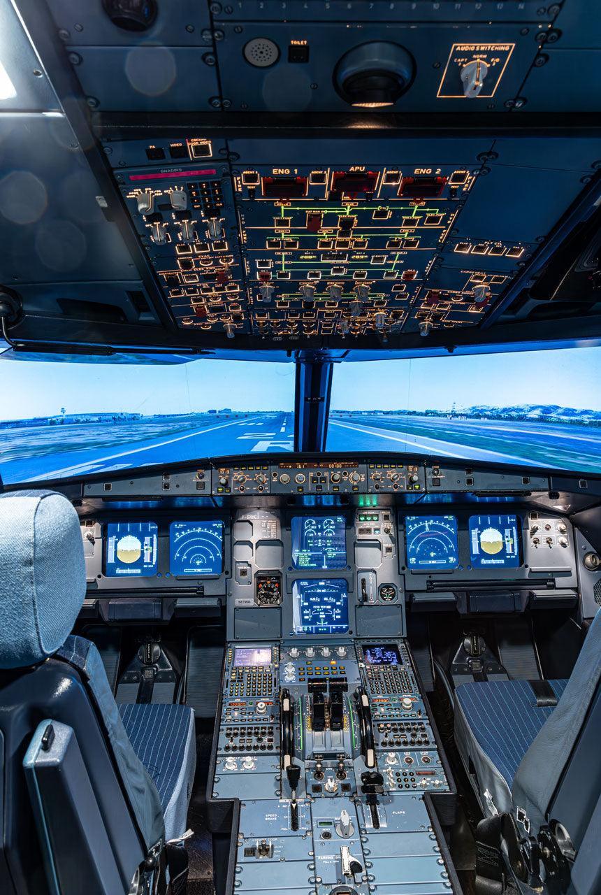 Airbus Flugsimulator