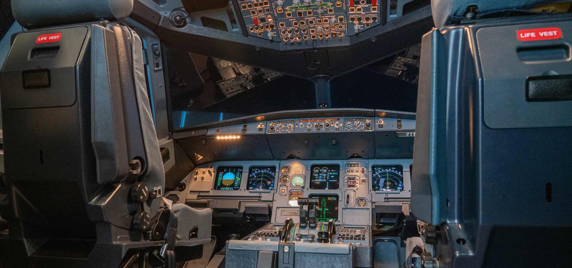 Flugsimulator Cockpit