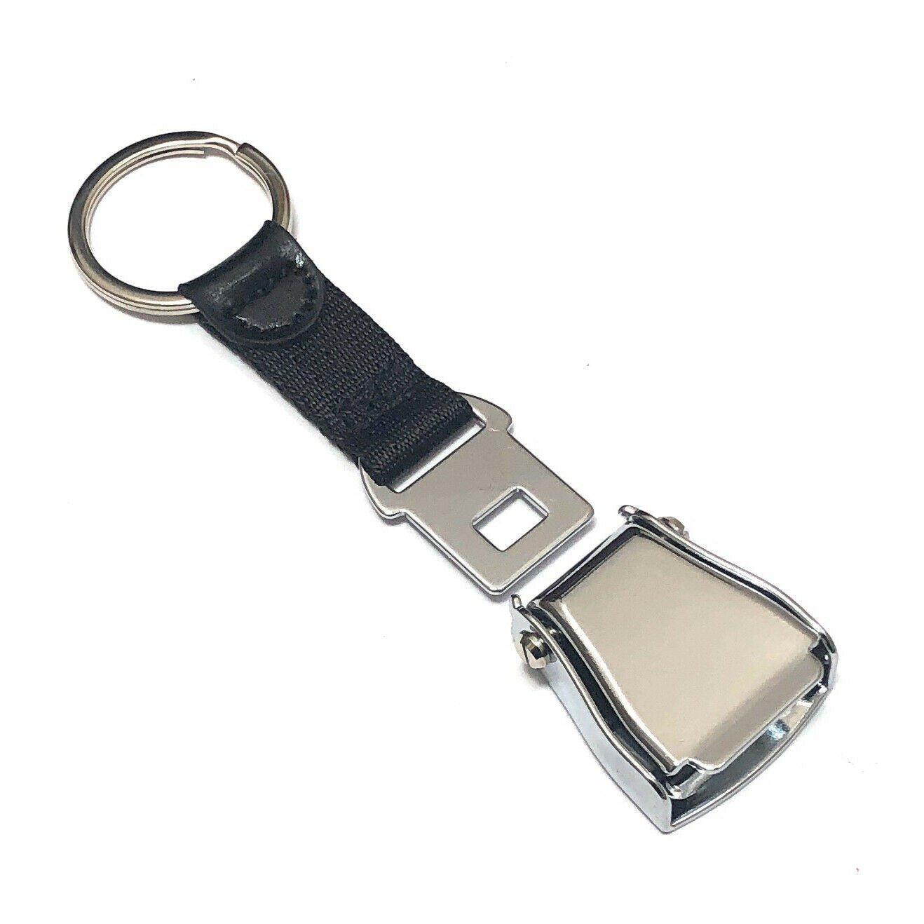 Airline Seatbelt key chain - black - Flugsimulator Münster