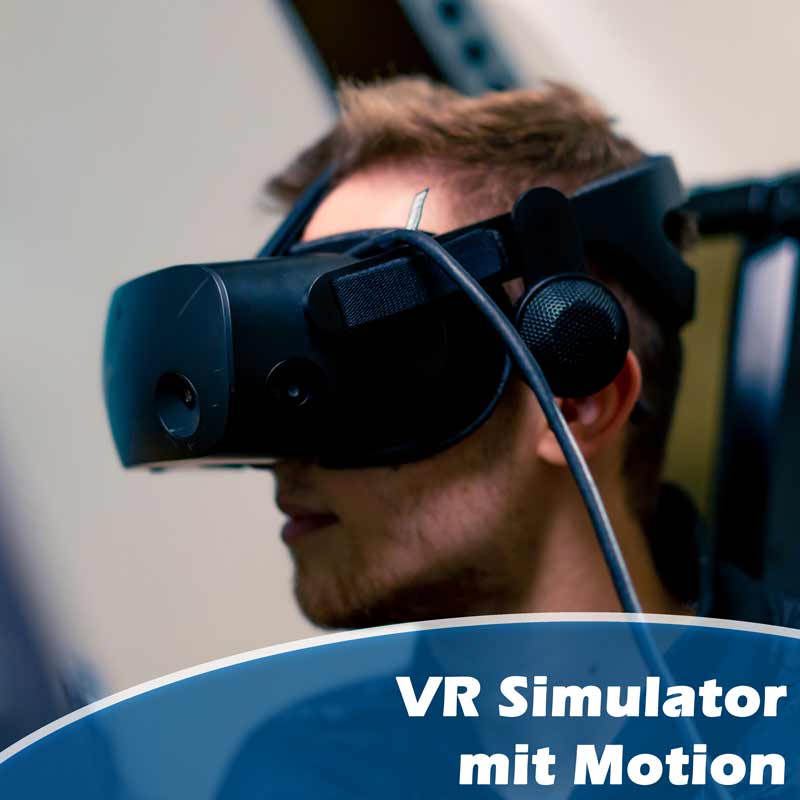 VR Flugsimulator mit Motion