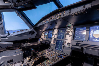 Blick in den Flugsimulator