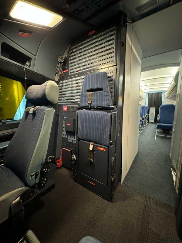 Cockpit Rückseite