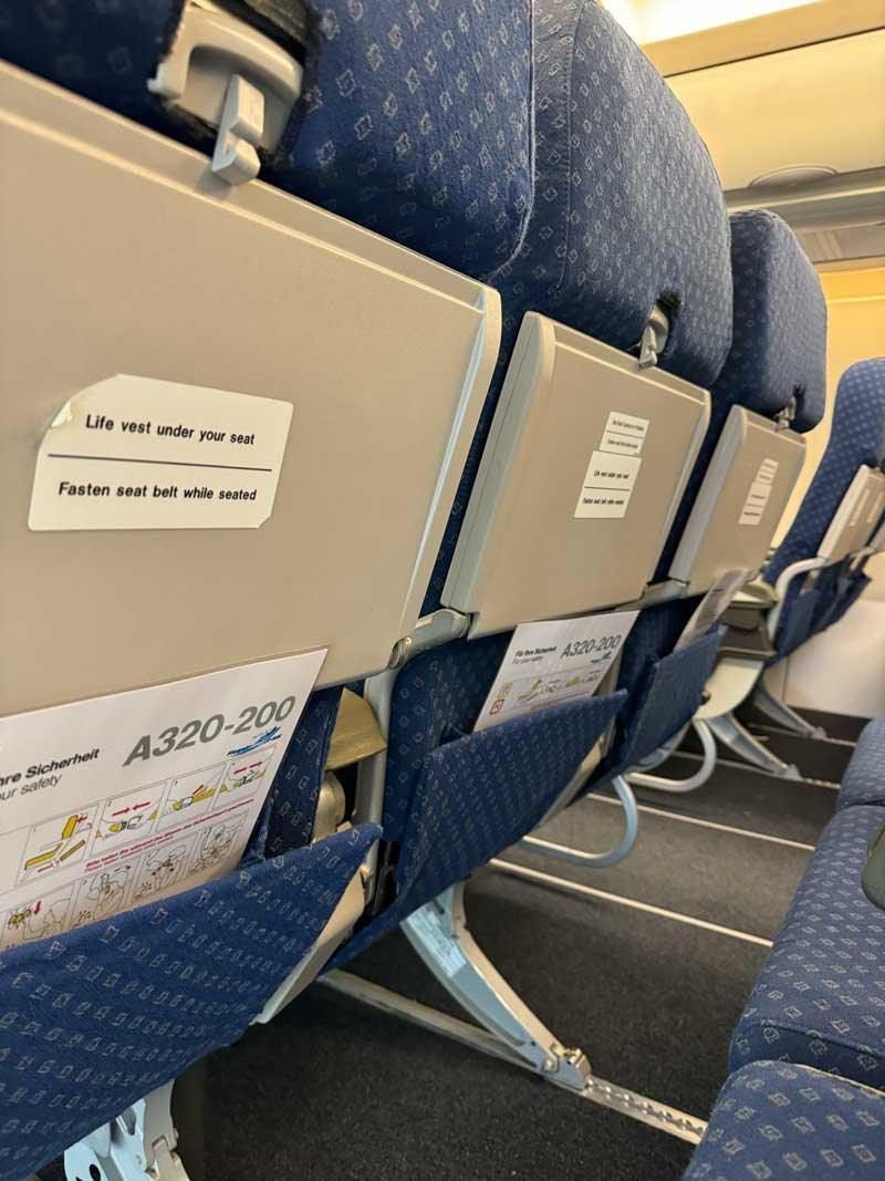 Flugzeug Kabine