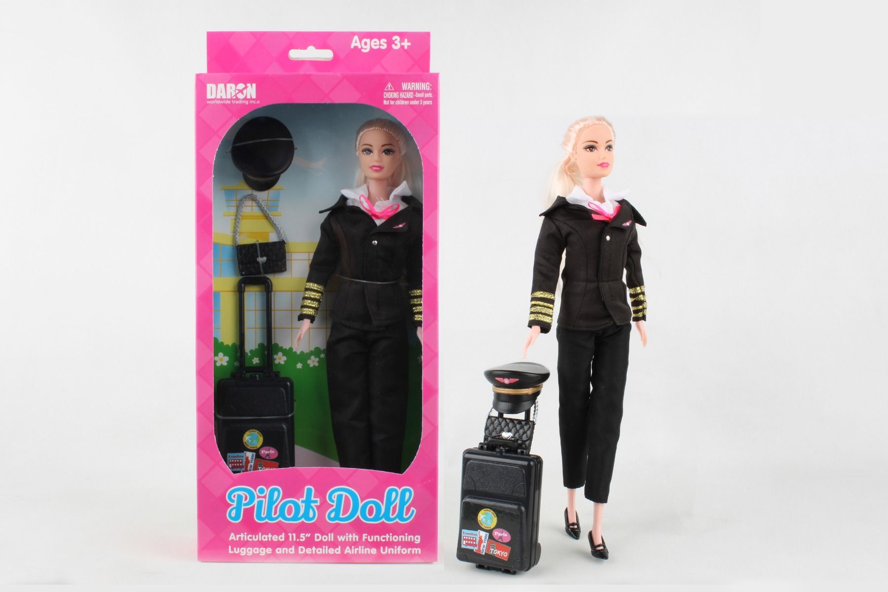Piloten Puppe